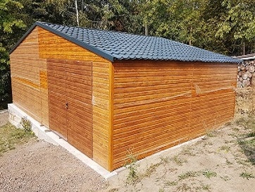 garaże ocynkowane